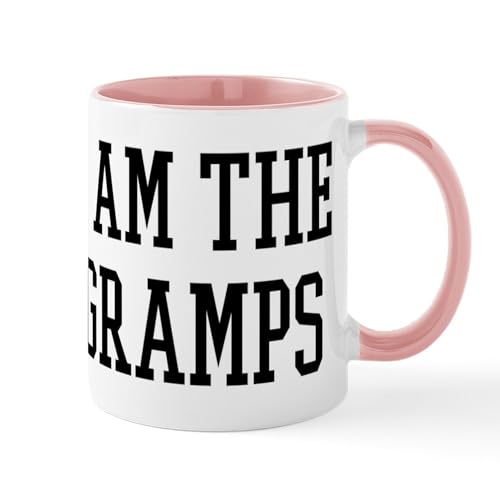 White/Pink Inside - I Am The Gramps Mug