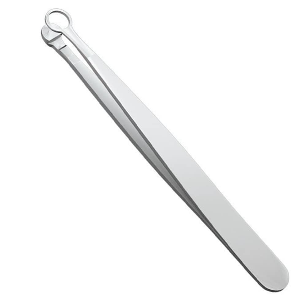Stainless Steel Universal Nose Hair Trimmer & Eyebrow Scissors - Precision Grooming for Nose, Eyebrows, Facial Hair & Manicure - Perfect for Home, Travel & Salon Use