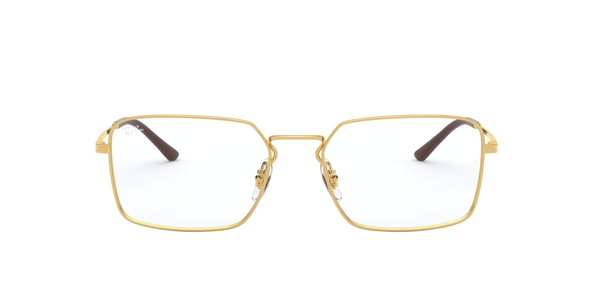 Ray-Ban Women's Rx6440 Square Prescription Eyeglass Frames - Lightweight & Stylish Eyewear for Work, Reading & Everyday Use