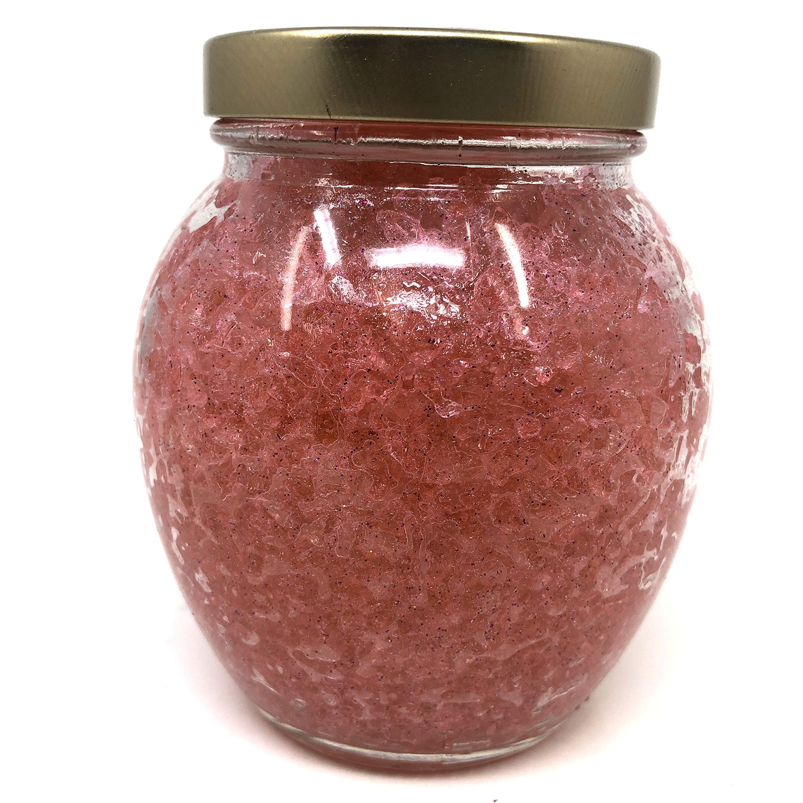 Smelly Jelly Cherry Blossom Scented Wax Melts - 12oz Handcrafted Glass Jar, Floral Home Fragrance Alternative to Candles | Room Freshener for Bedroom, Bathroom & Office