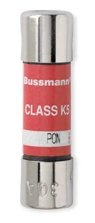 Bussmann PON25 25A Cartridge Fuse - 1 Pack - Fast-Acting Electrical Protection for Home, Automotive & Industrial Use
