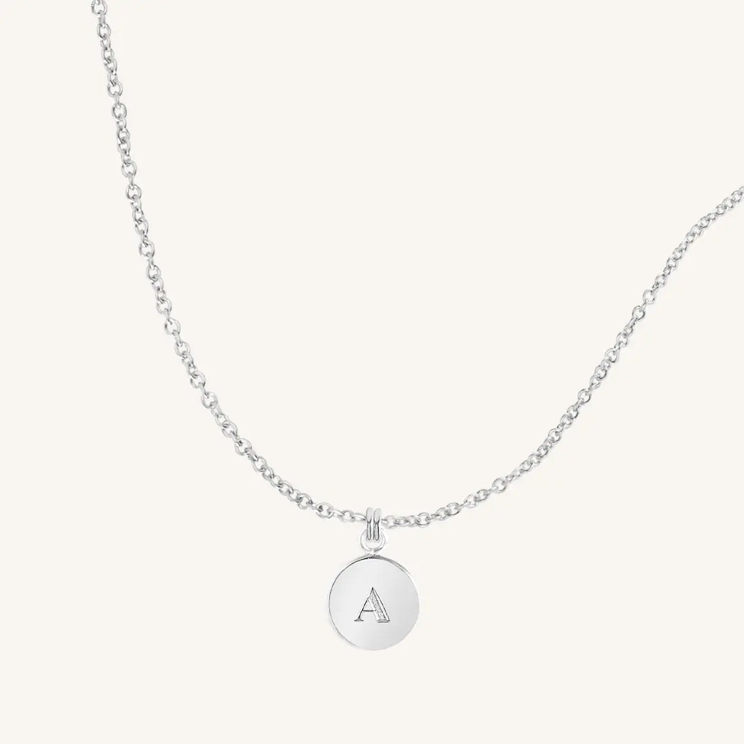 Personalized Letter Pendant Necklace - Custom Initial Jewelry for Women - Perfect Gift for Birthday, Anniversary & Valentine's Day - Elegant Everyday Wear & Special Occasions