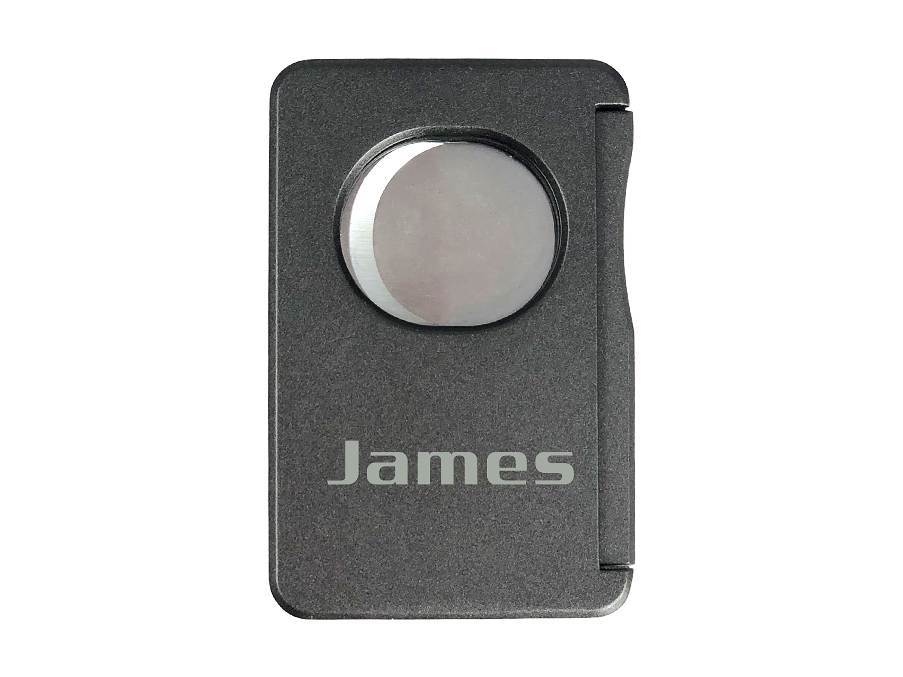 Premium Visol Sidecut Double Guillotine Cigar Cutter - Gunmetal Finish | Sharp Stainless Steel Blades | Perfect for Cigar Enthusiasts & Gifts | Ideal for Home, Office & Outdoor Use