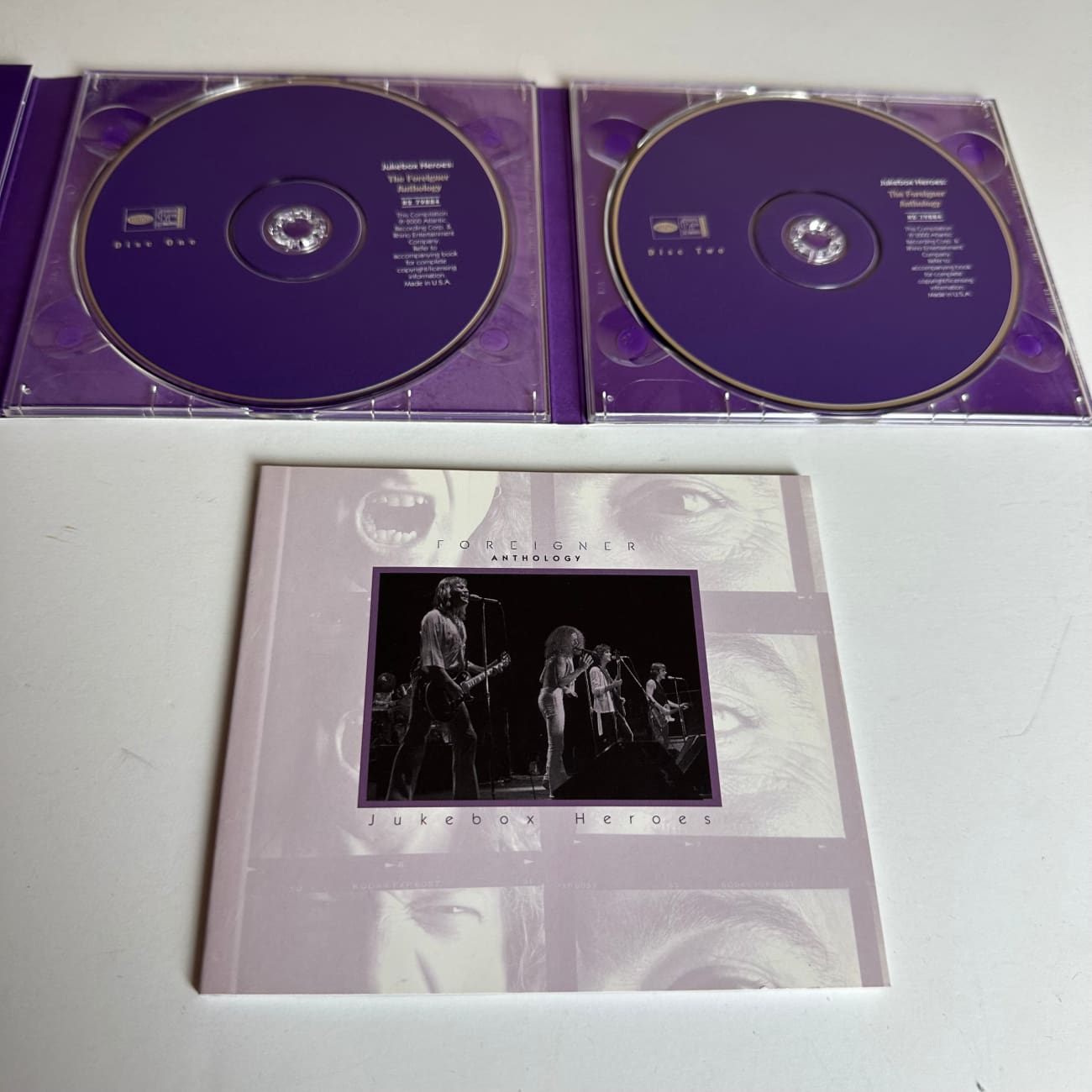 Foreigner Anthology Jukebox Heroes 2 CD Set - 2000 Release (R2 79884) | Classic Rock Music Collection for Home, Car & Party Playback