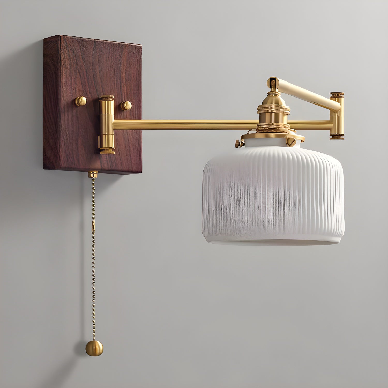 Modern Ceramic Geometric Wall Lamp - Minimalist Home Decor for Living Room, Bedroom & Office - Stylish Ambient Lighting for Indoor Spaces