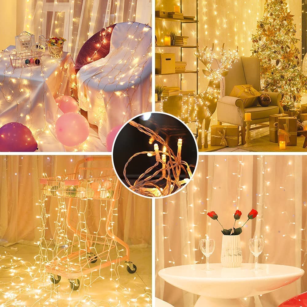 Koopower 16ft Battery Operated String Lights - 40 LED Waterproof Fairy Lights with Remote Control, Timer & 8 Dimmable Modes (Warm White) | Perfect for Bedroom Decor, Wedding, Party, Garden & Outdoor Lighting