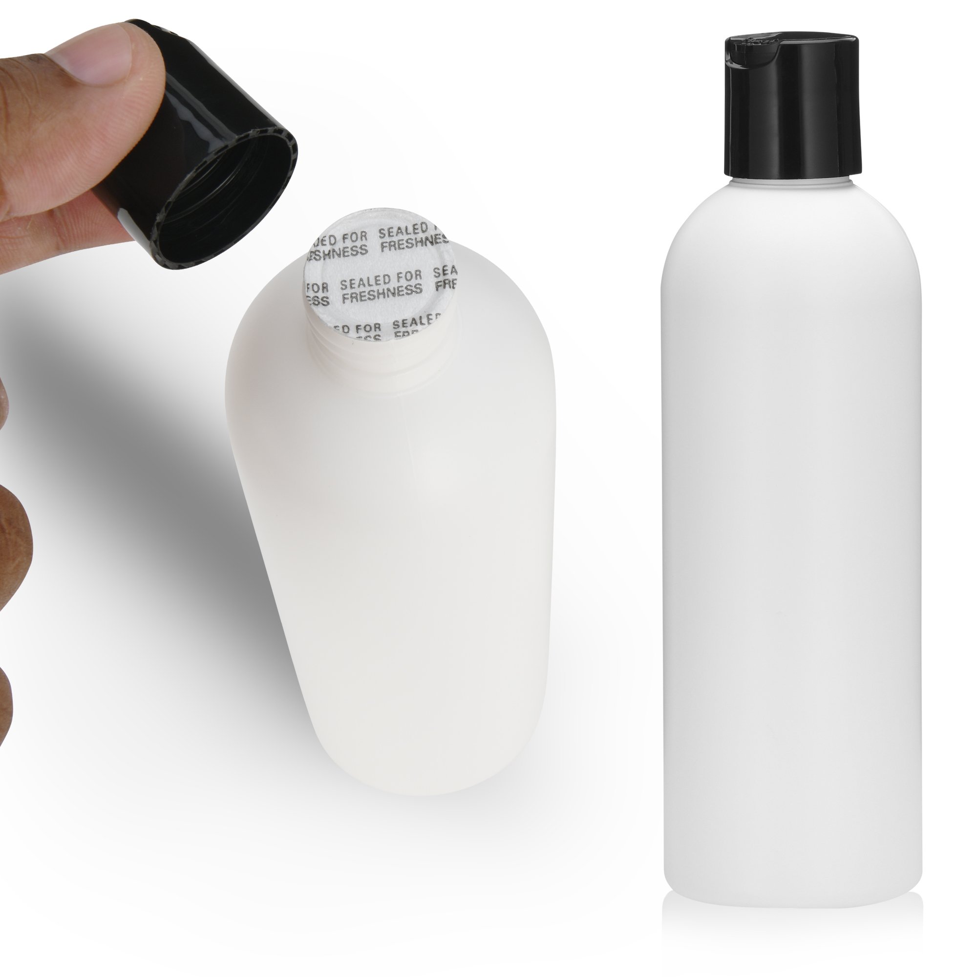 PKnGO 24mm Pressure Sensitive Foil Seals (1000 PCS) - Food Safe PS Seals for Freshness & Leak Protection - USA Made for Medicine, Cosmetic & Food Packaging - No Foam All Foil - Equipment Free Application - Perfect for Bottles, Jars & Containers