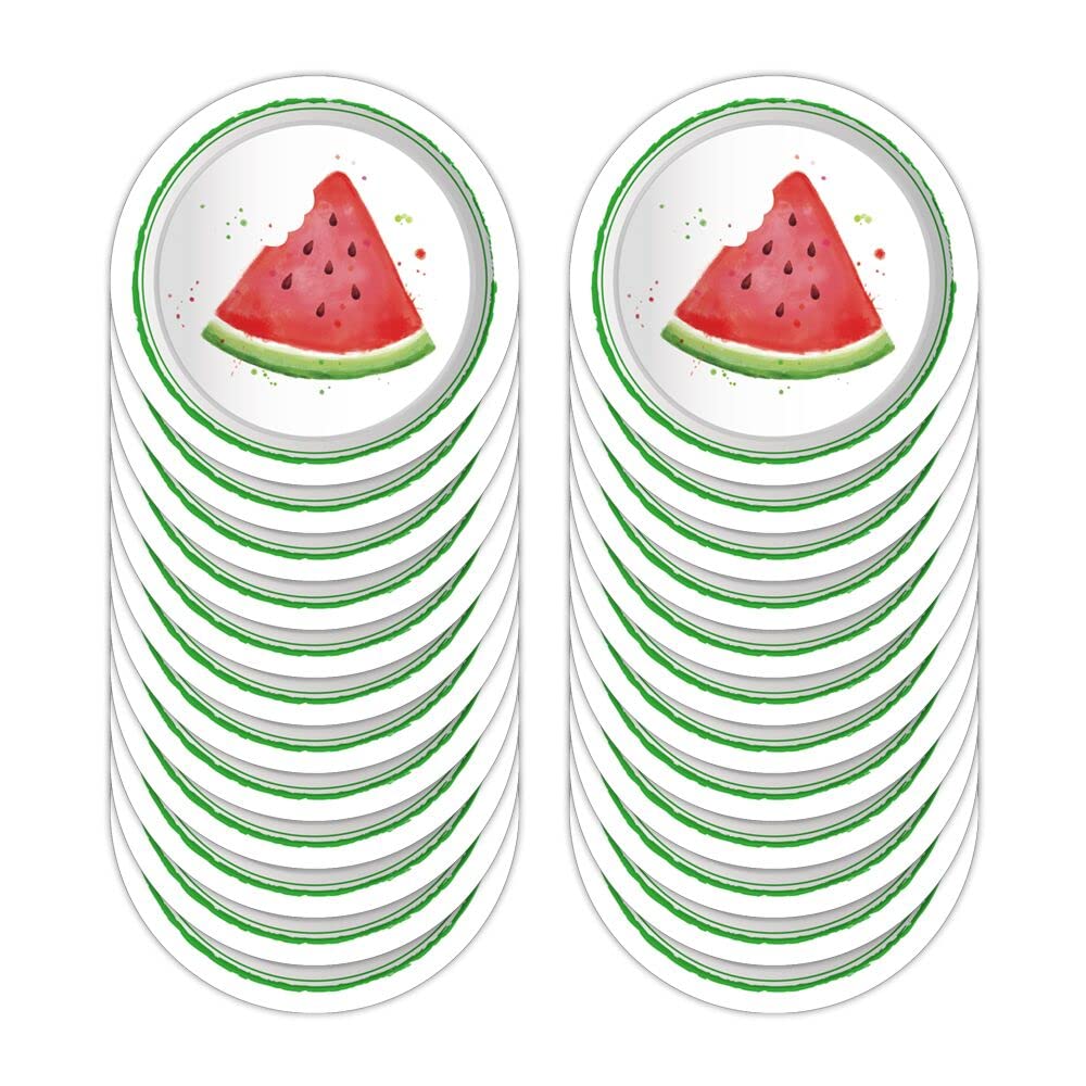 One in a Melon Watermelon Party Supplies Set - 257 Pieces Including Disposable Plates, Banners, Tablecloths, Cups & Balloons for Summer BBQs, Birthday Parties & Baby Showers