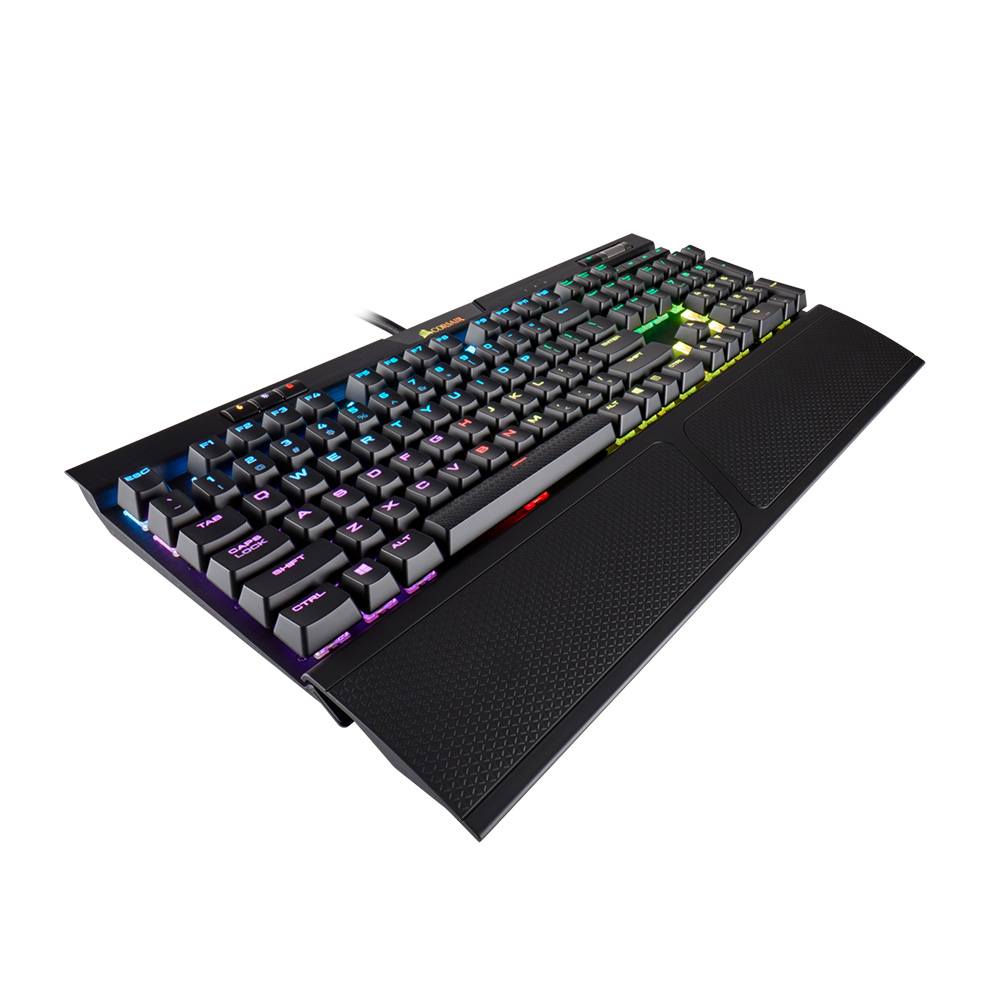 Corsair K70 RGB MK.2 Mechanical Gaming Keyboard with Cherry MX Speed Switches - Perfect for Competitive Gaming & Professional Typing