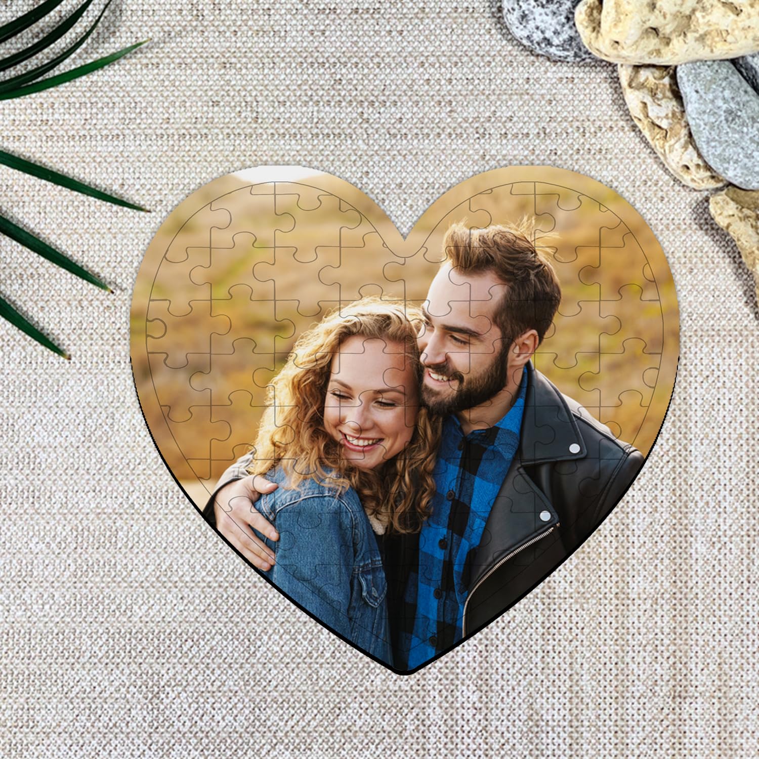 Personalized Heart Shaped Photo Puzzle for Kids - Custom Picture Jigsaw Gift for Birthdays, Valentine's Day & Family Keepsakes | Perfect for Memory Gifts, Nursery Decor & Educational Playtime