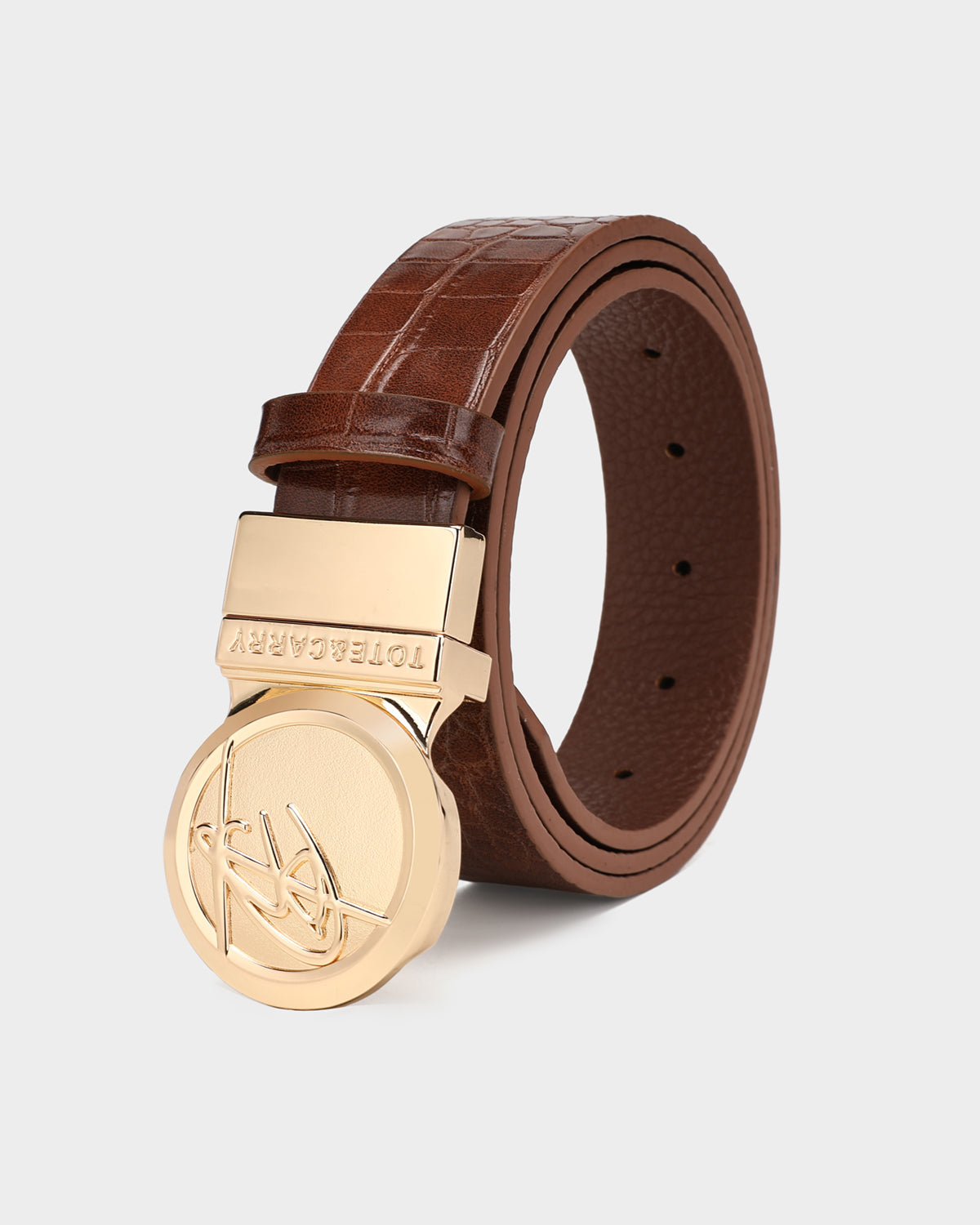 Premium Apollo 2 Genuine Leather Belt for Men - Classic Brown Dress Belt - Perfect for Office, Business Casual & Formal Occasions