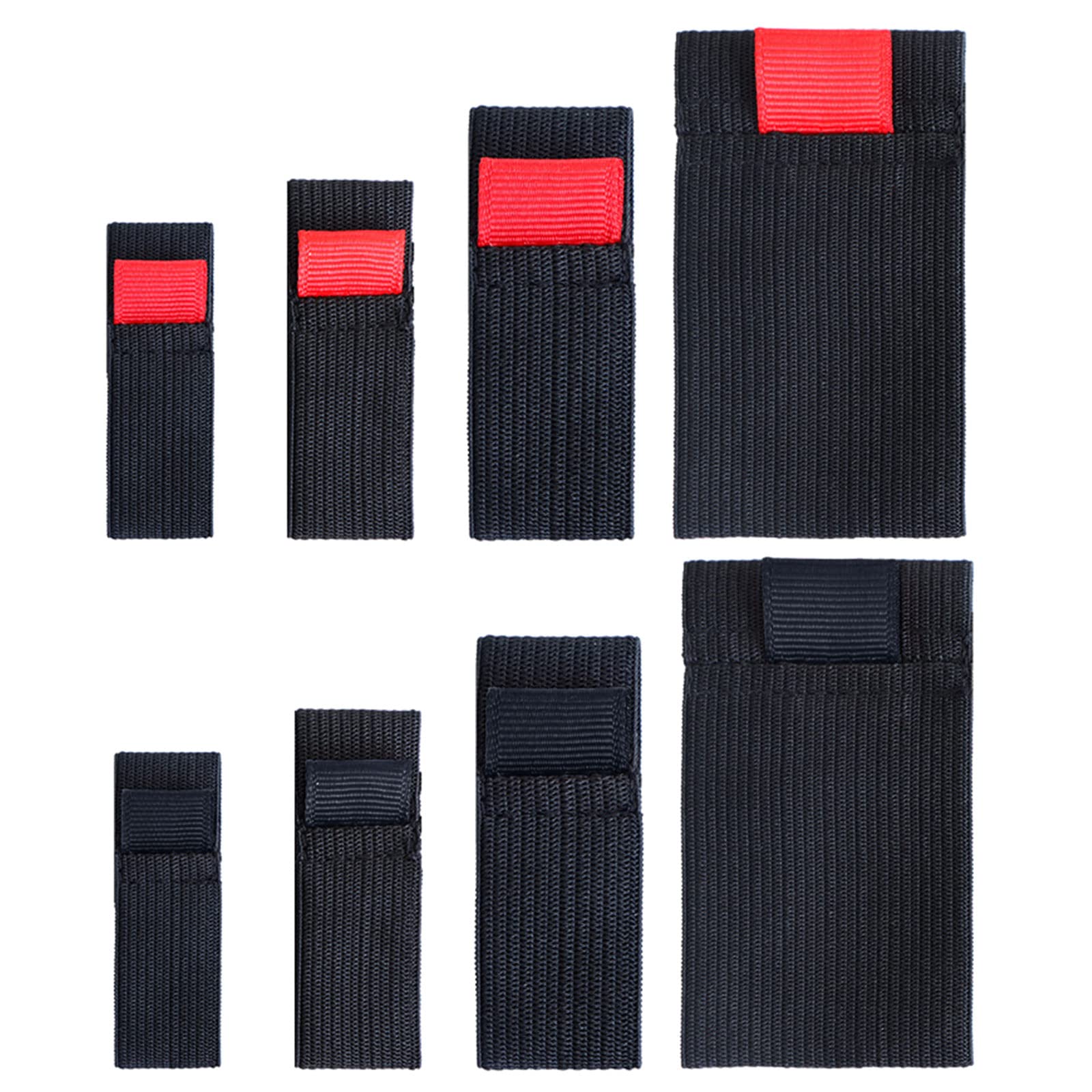 4Pcs Fishing Reel Spool Belt Set - 4 Sizes Elastic Nylon Band Protector for Saltwater & Freshwater Fishing Tackle Accessories - Perfect for Bass, Trout, and Deep Sea Fishing Gear Protection