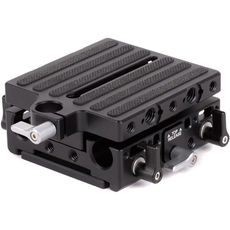Universal Camera Baseplate for Sony FS5, Panasonic EVA1, VariCam LT & 35 - Professional Rigging Solution for Film & Documentary Shooting