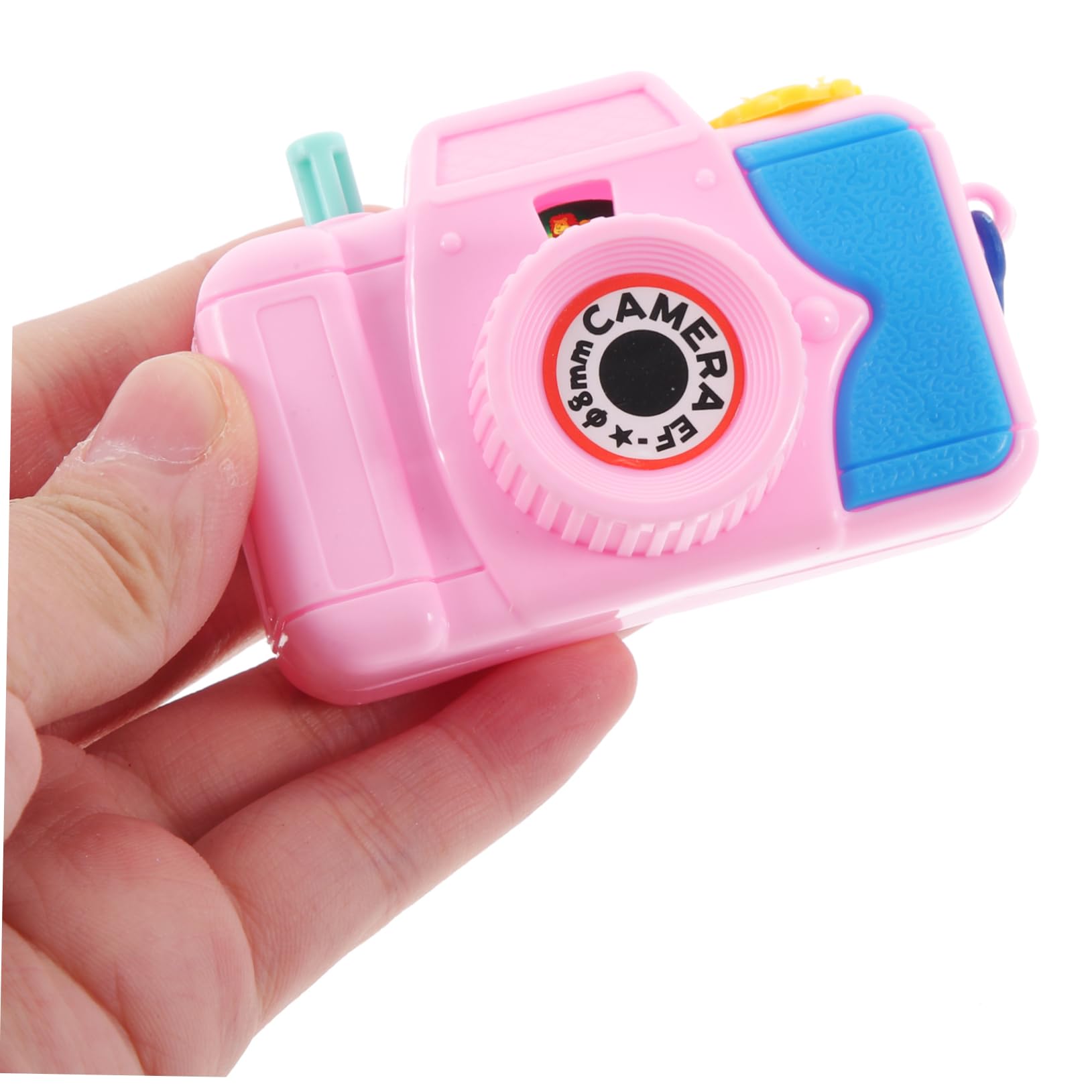 BCOATH 10-Piece Kids Pretend Play Camera Toy Set - Mini Projection Camera with Room Decor for Children's Imaginative Play | Perfect for Birthday Gifts & Role-Playing Games