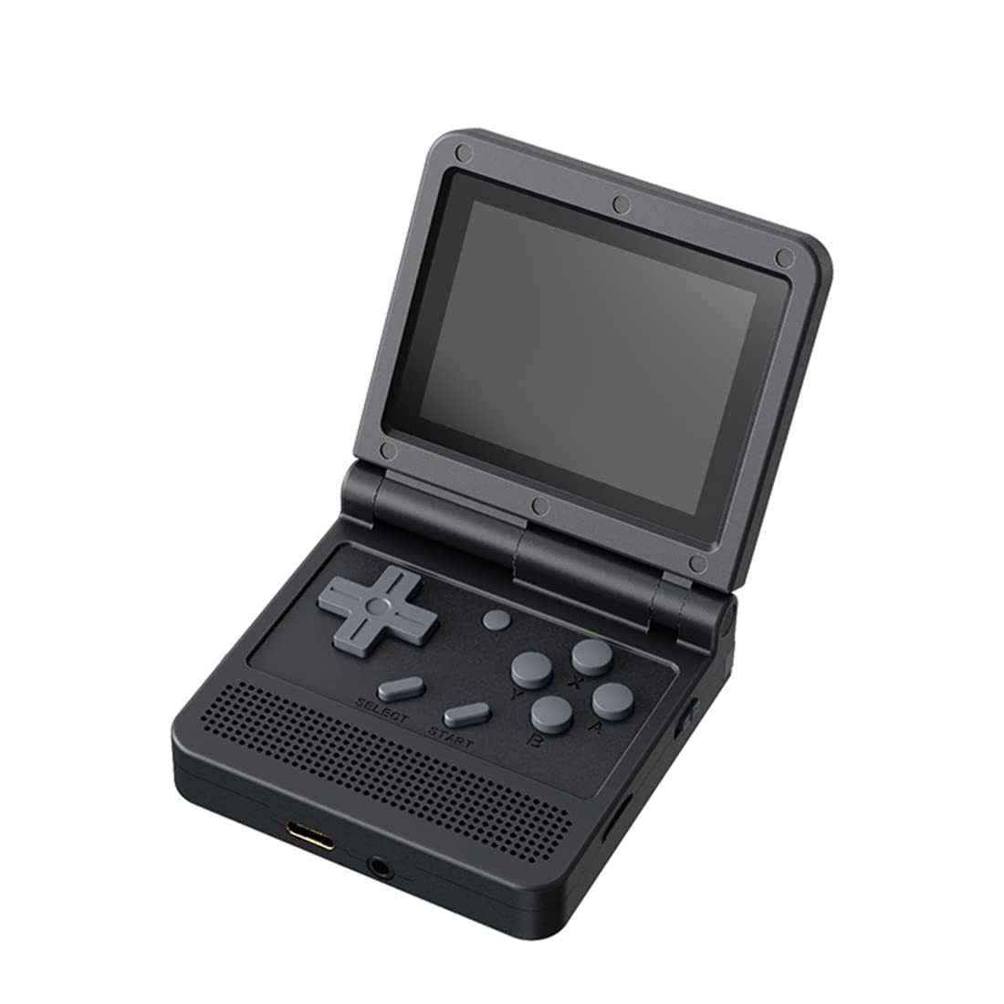 Powkiddy V90 Portable Retro Game Console - 6000 Preloaded Games, 3