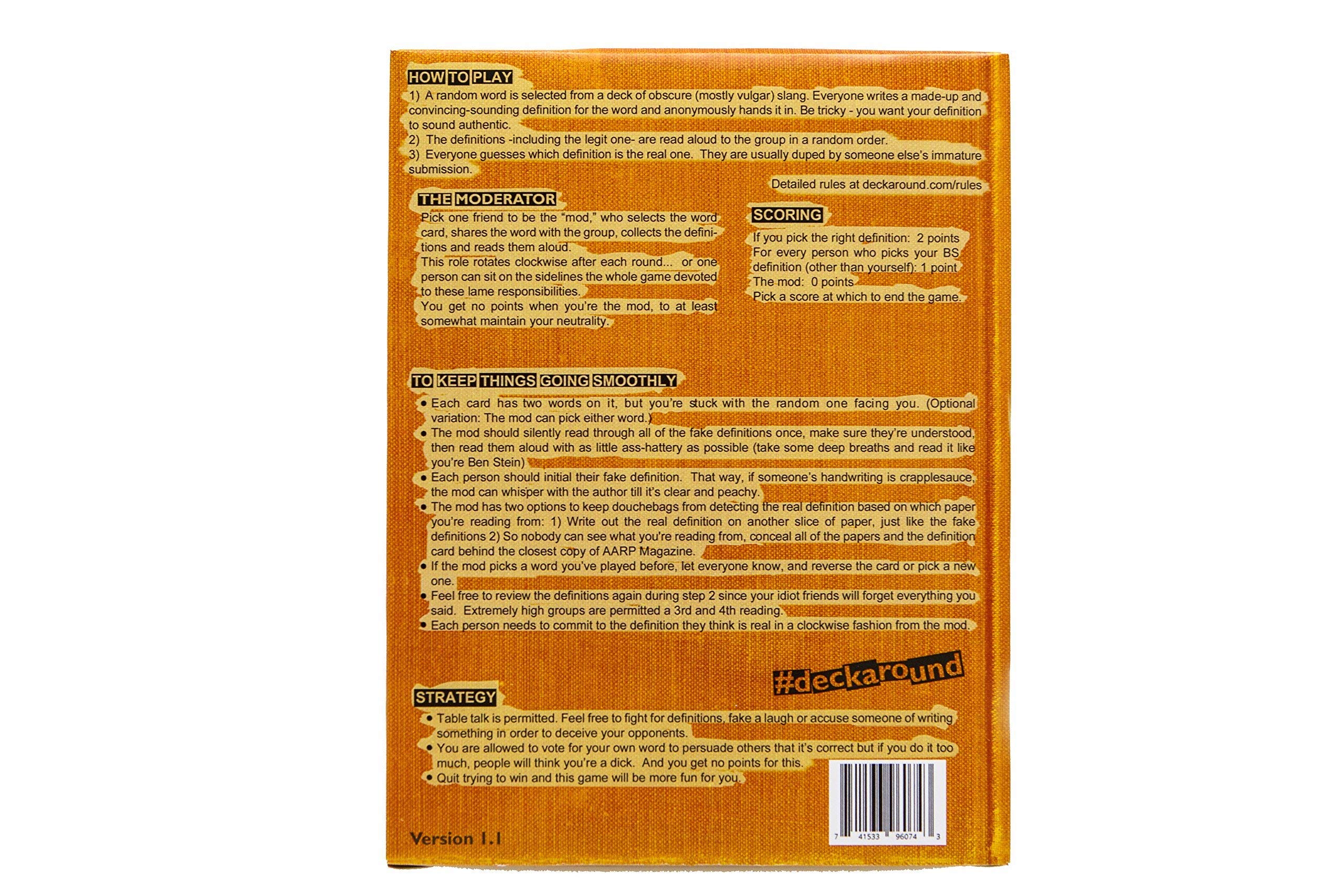 Fun Adult Party Card Game - 100+ Exciting Rounds for Game Nights & Social Gatherings