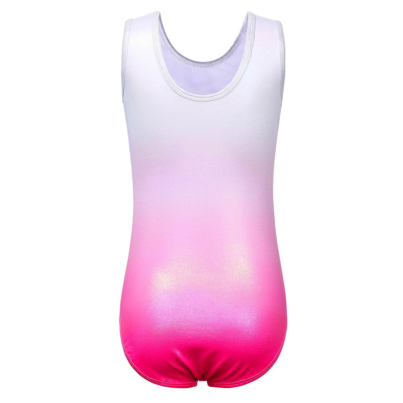BAOHULU Girls Gymnastics Leotard with Embroidery - Shiny Aqua Rose Diamond Dancewear for Ballet, Cheerleading & Performance