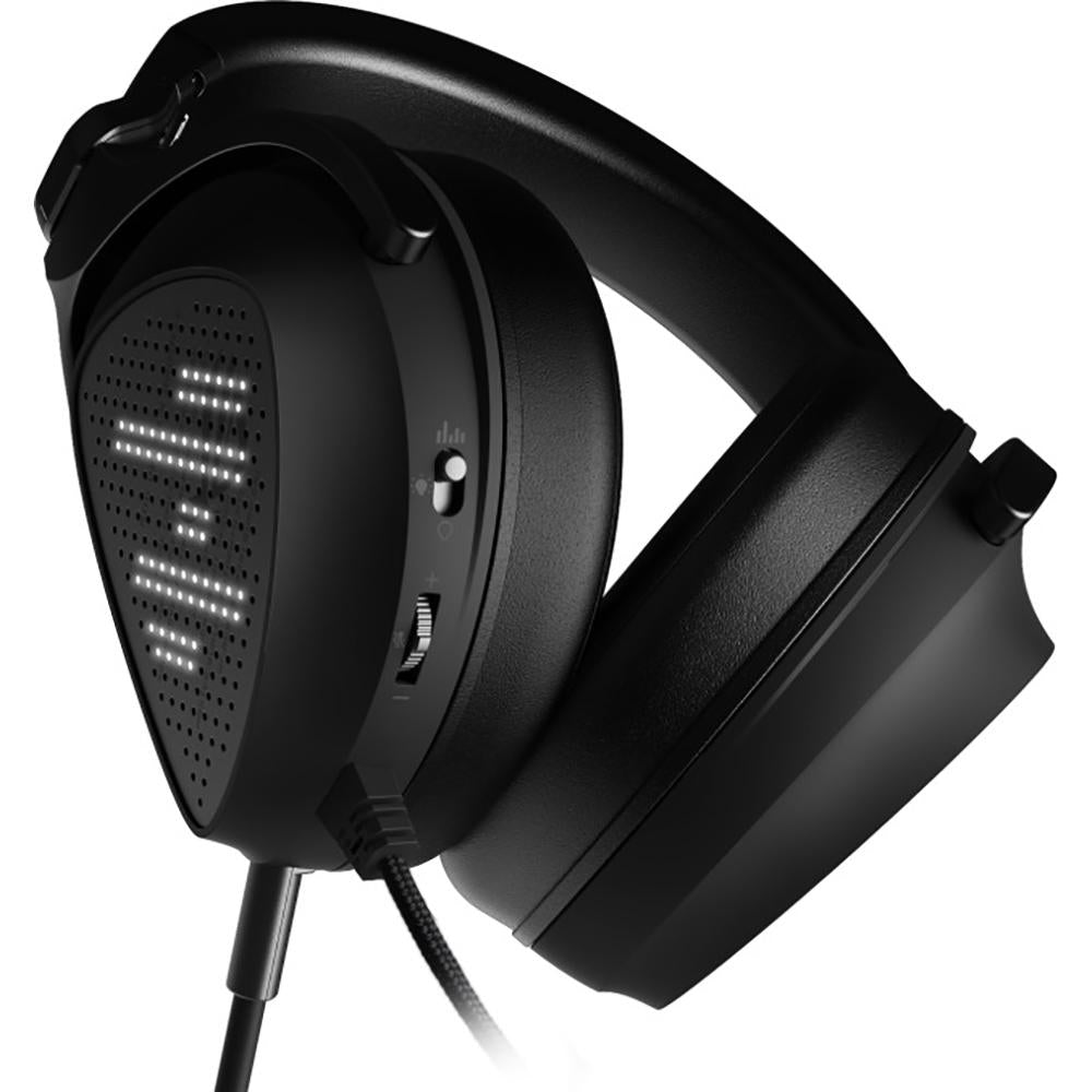 ASUS ROG Delta S Animate Gaming Headset with RGB Lighting - Hi-Res Audio, AI Noise Canceling Mic, USB-C - Perfect for PC, PS5, Xbox & Streaming