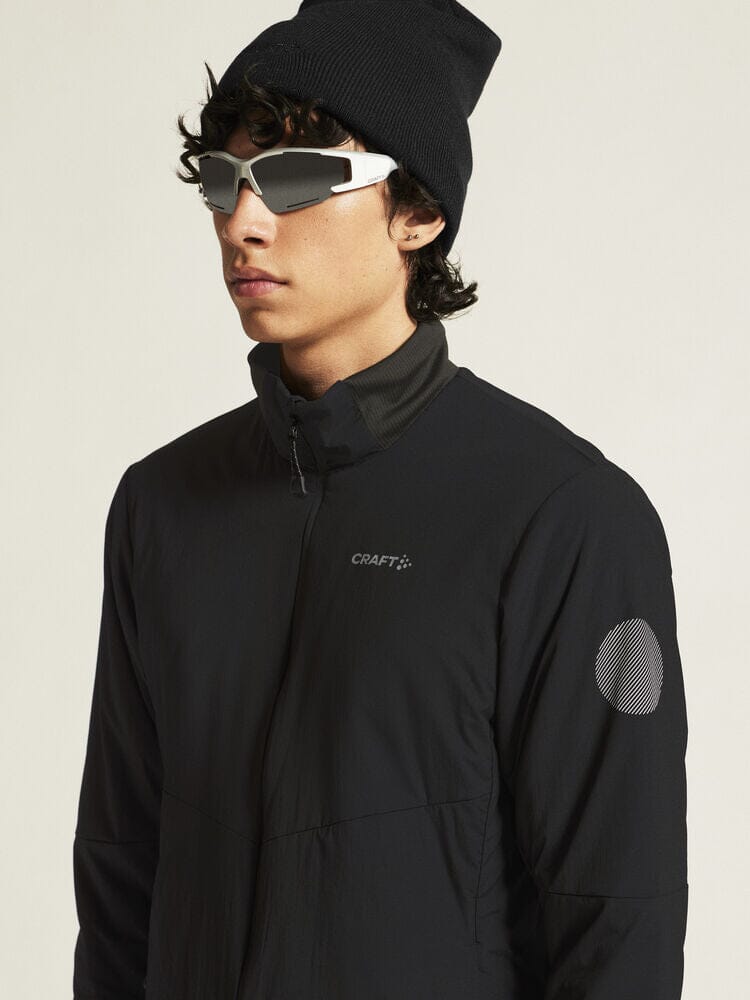 Men's ADV Nordic Training Insulated Jacket - Lightweight Winter Running & Outdoor Sports Coat for Cold Weather Activities