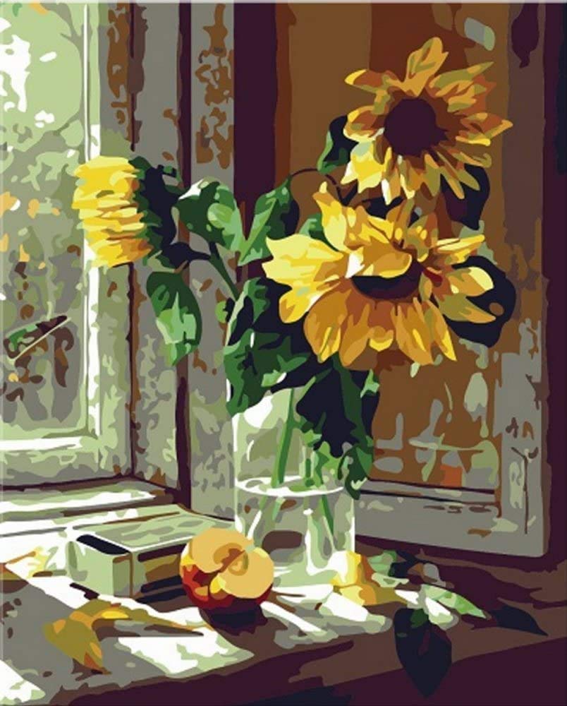 DIY Paint by Numbers Kit for Adults & Kids - 16