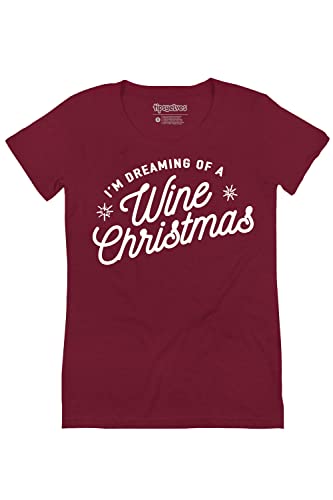 Wine Christmas (Burgundy) Chrimstas