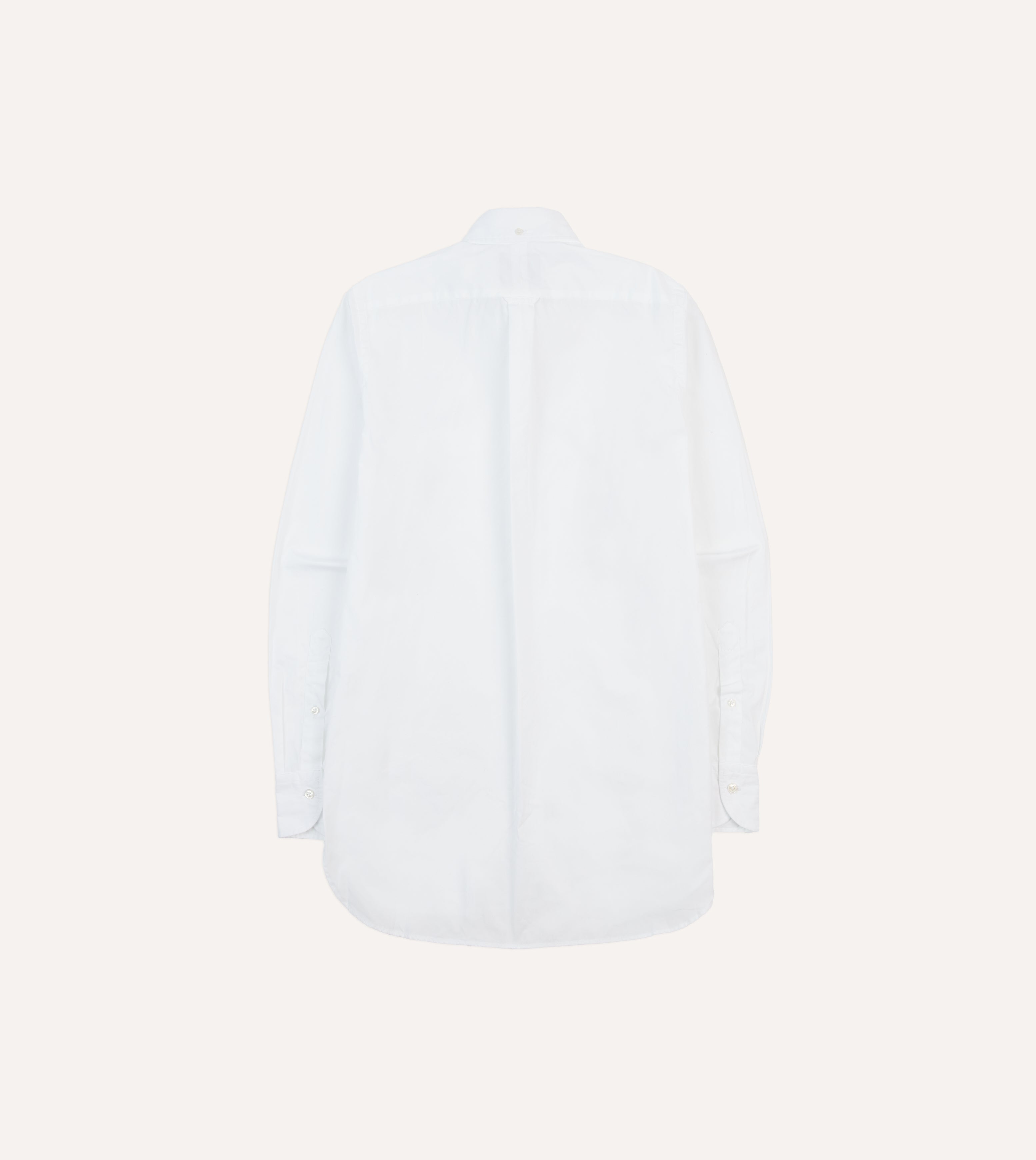 Premium White Cotton Pocket Poplin Button Down Shirt for Men - Classic Business Casual & Office Wear