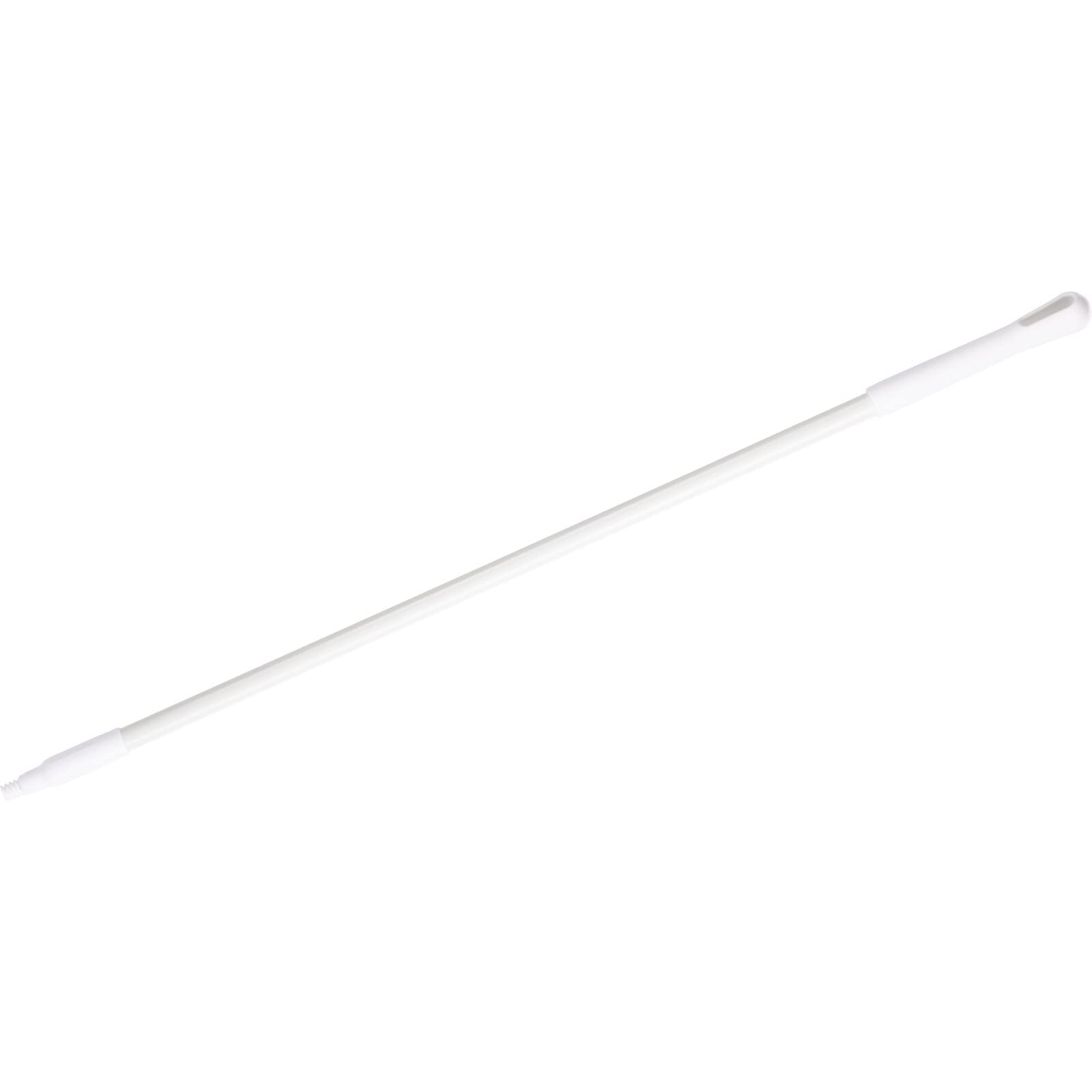 SPARTA 41225EC02 48-Inch White Fiberglass Broom & Mop Replacement Handle with Acme Threaded Tip - Commercial Cleaning Supplies (Pack of 12) for Janitorial, Kitchen, Warehouse & Industrial Use