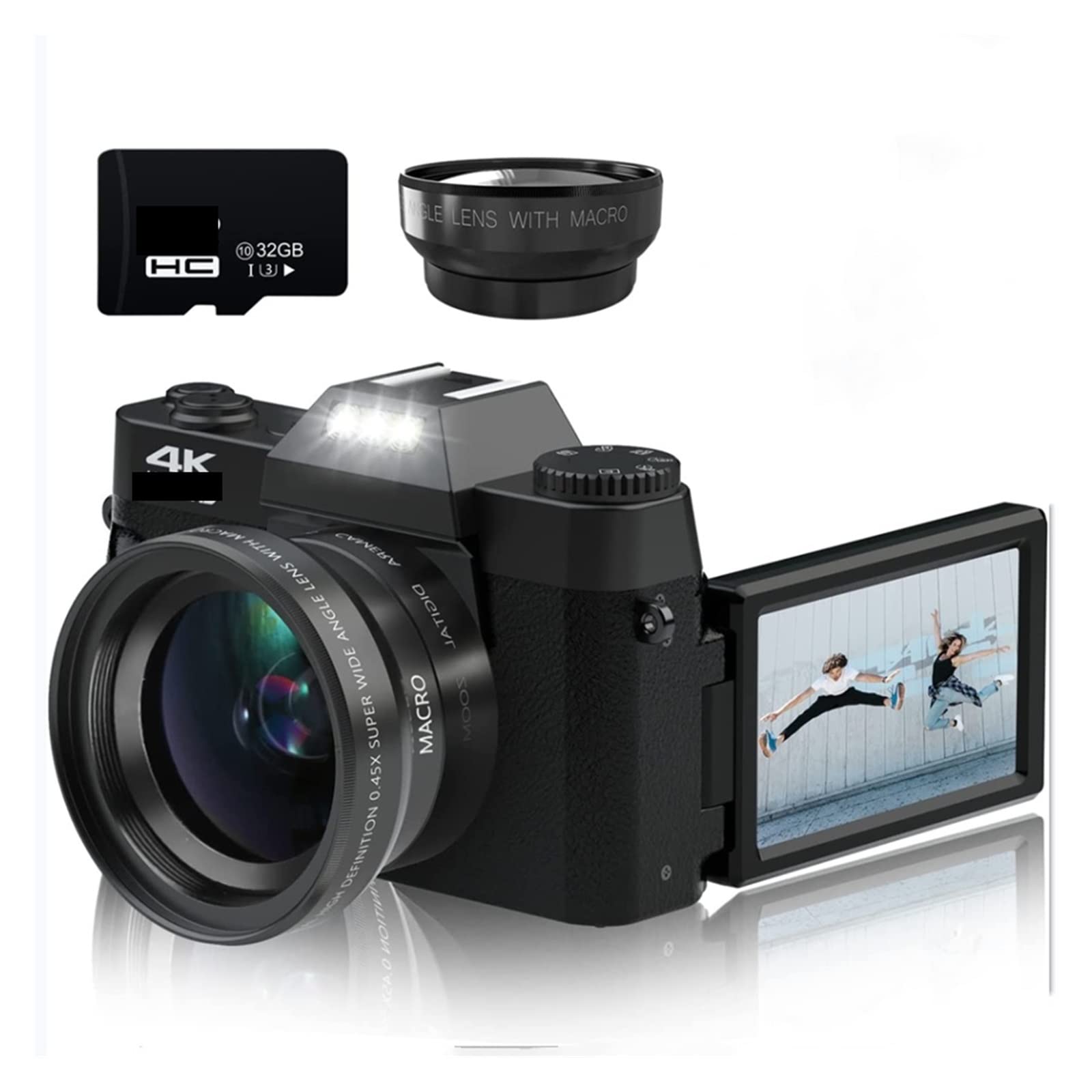 AUBEST 4K UHD 48MP Digital Video Camera Camcorder with 3.0