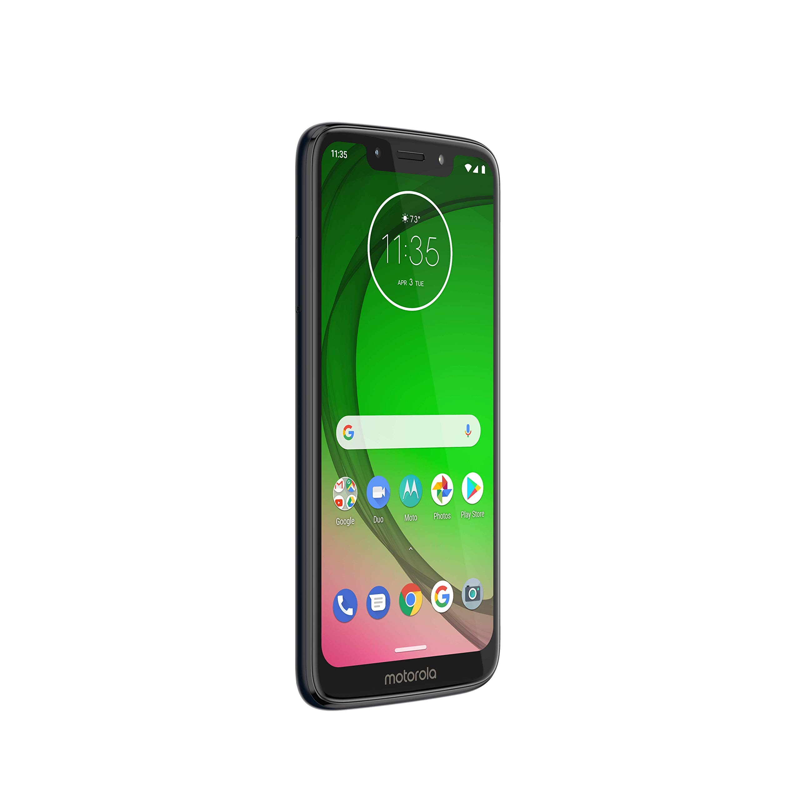 Refurbished Motorola G7 Play 32GB Unlocked Smartphone with 13MP Camera - Deep Indigo Blue | GSM Nano-SIM Compatible | Perfect for Travel, Work & Everyday Use