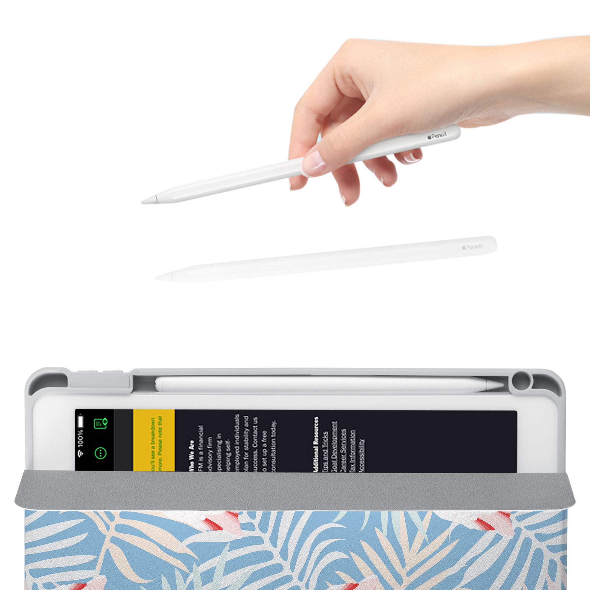 Premium 360° Rotating iPad Case with Shockproof Protection - Perfect for Work, Travel, and Everyday Use