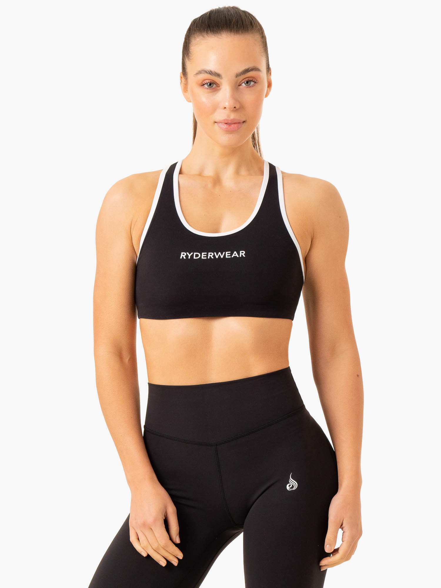 High Impact Sports Bra for Women - Breathable & Supportive Workout Top - Black - Ideal for Running, Gym & High-Intensity Training
