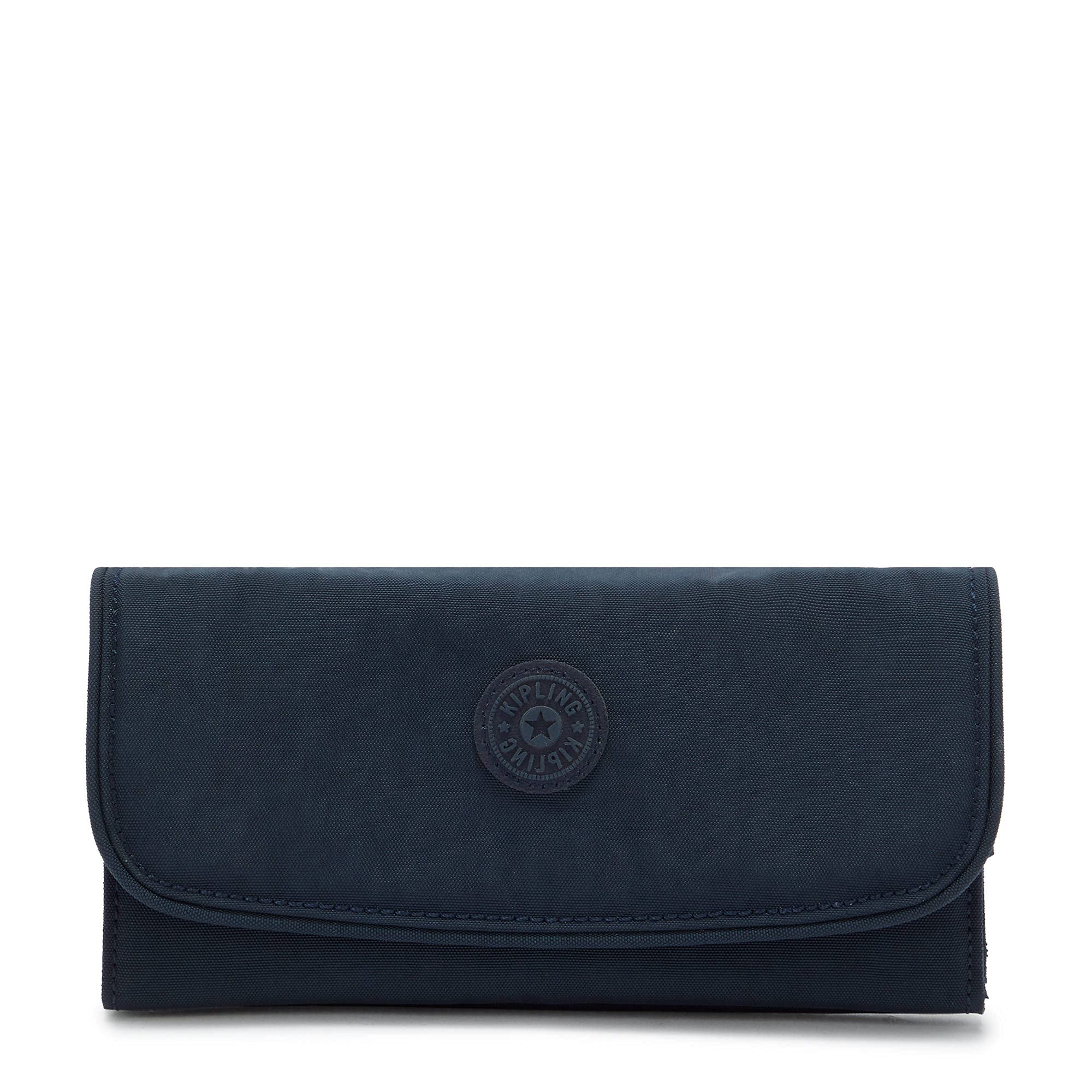 Kipling Women's RFID Blocking Snap Wallet - Anti-Theft Nylon Money Land Wallet for Travel & Everyday Use