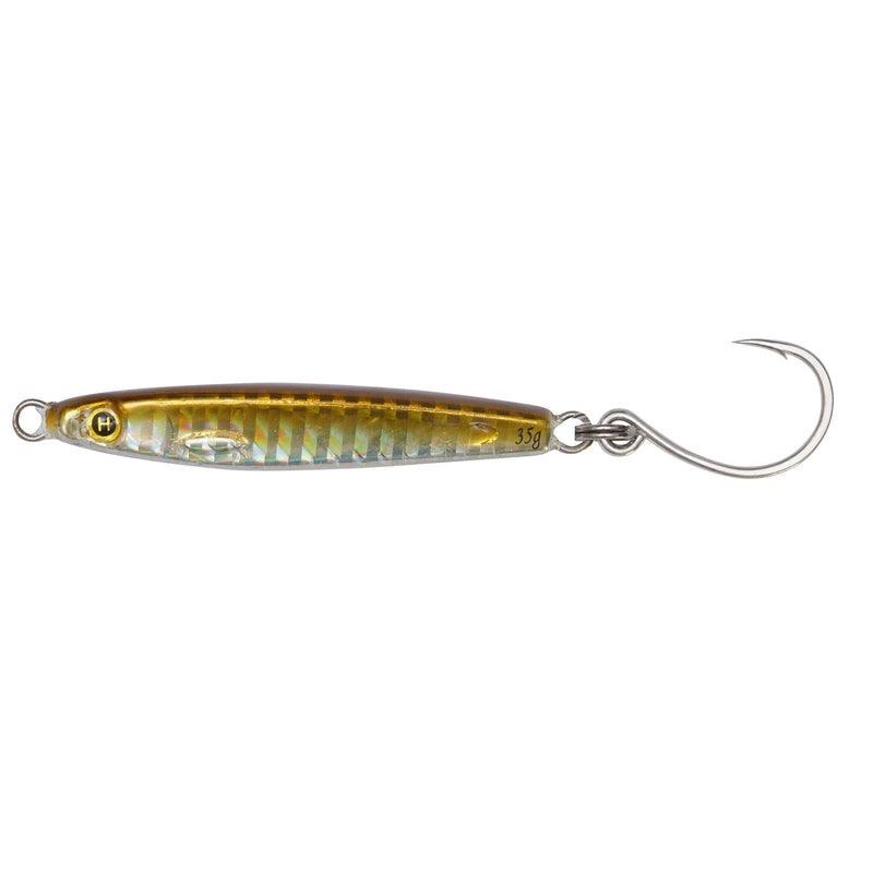 Premium Hogy Heavy Minnow Jigs with VMC 4X Inline Hooks - Saltwater Fishing Lures for Bass, Walleye & Stripers - Ideal for Casting, Trolling & Jigging in Deep Waters