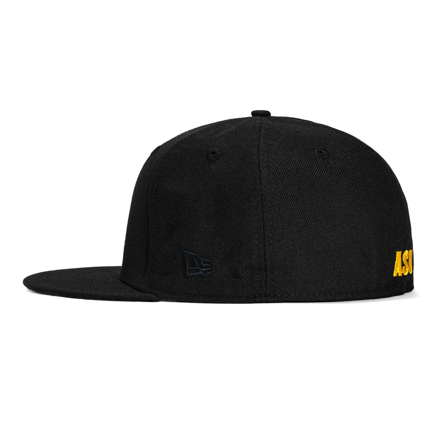 New Era 59Fifty Arizona State University Pitch Fork Snapback Hat - Black, Gold & Maroon Colors - Perfect for College Football Games, Tailgating & Sun Devils Fan Gear