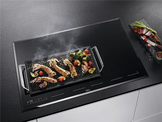 AEG 80cm Built-In Induction Cooktop IKK86681FB - Fast, Energy-Efficient Cooking for Modern Kitchens | Perfect for Home Chefs & Entertaining Guests