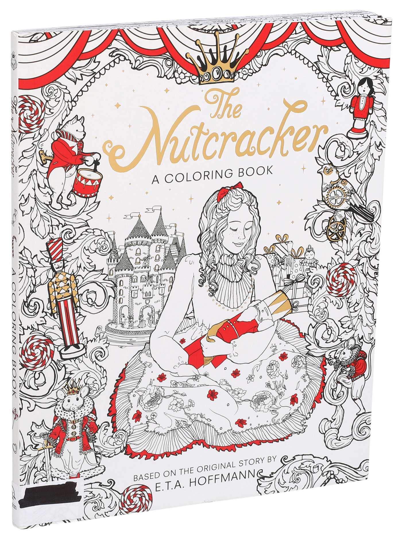The Nutcracker Coloring Book - Classic Christmas Story Art Therapy for Adults & Kids | Holiday Relaxation & Gift Idea