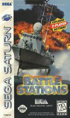 Battle Stations - Complete in Box (CIB) Sega Saturn Game - Classic 90s Naval Strategy for Retro Gaming Enthusiasts