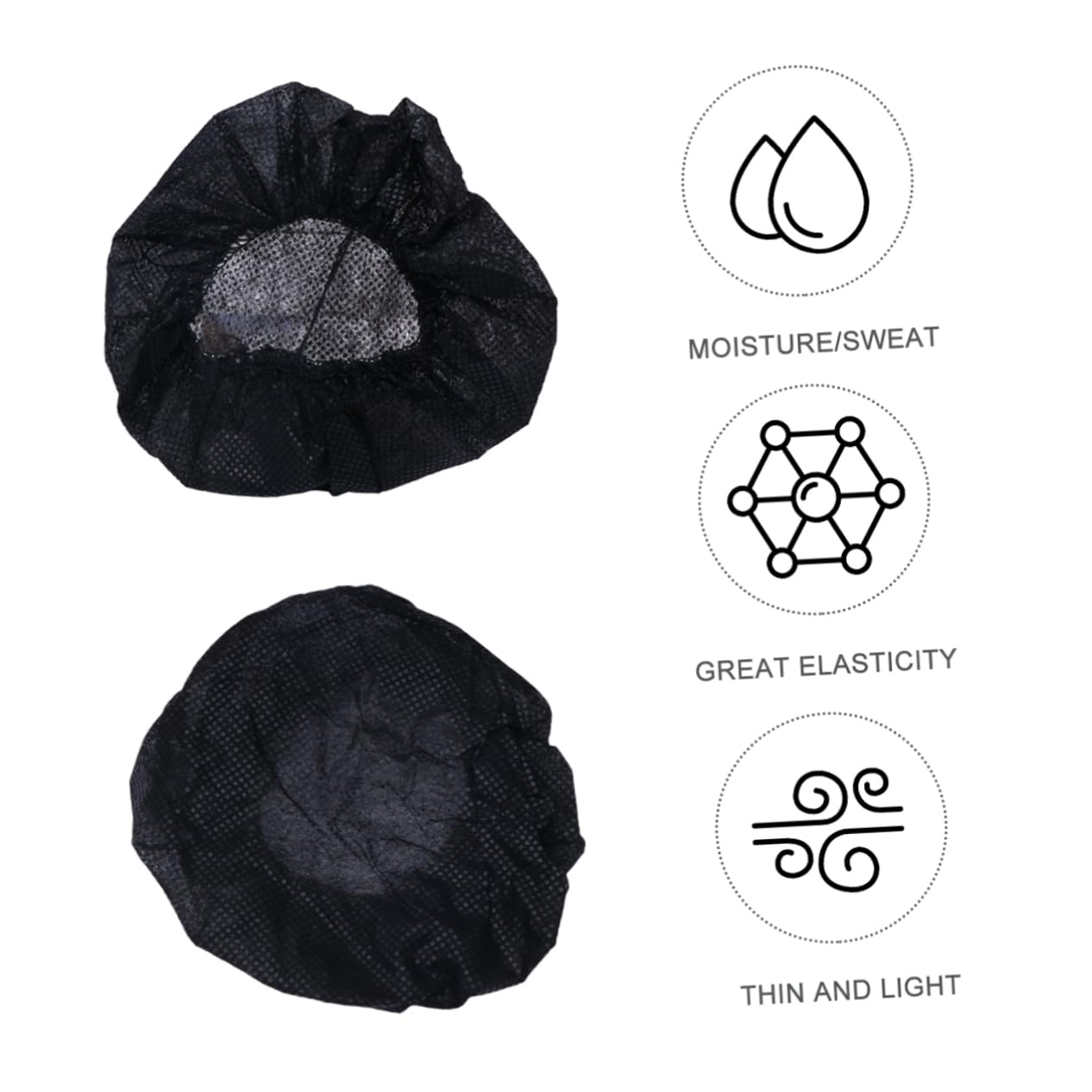 Hemobllo 200 Pcs Soft Comfortable Headphone Sleeves - Lightweight Headset Protector Covers for Earbuds, AirPods & Wireless Headphones - Perfect for Home, Office, Gym & Travel Use