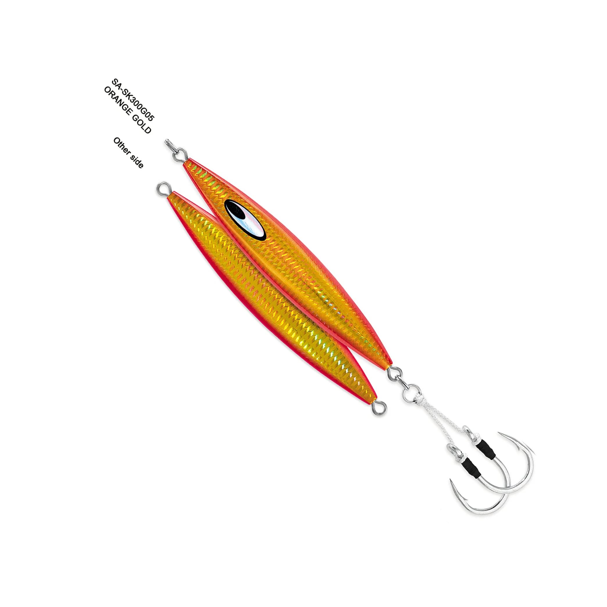 Daiwa Saltiga Metal Jig 0 Oz Saltwater Fishing Lure with Assist Hooks - Perfect for Offshore, Deep Sea, and Jigging Anglers