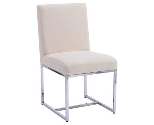 Linen-beige-chrome Base