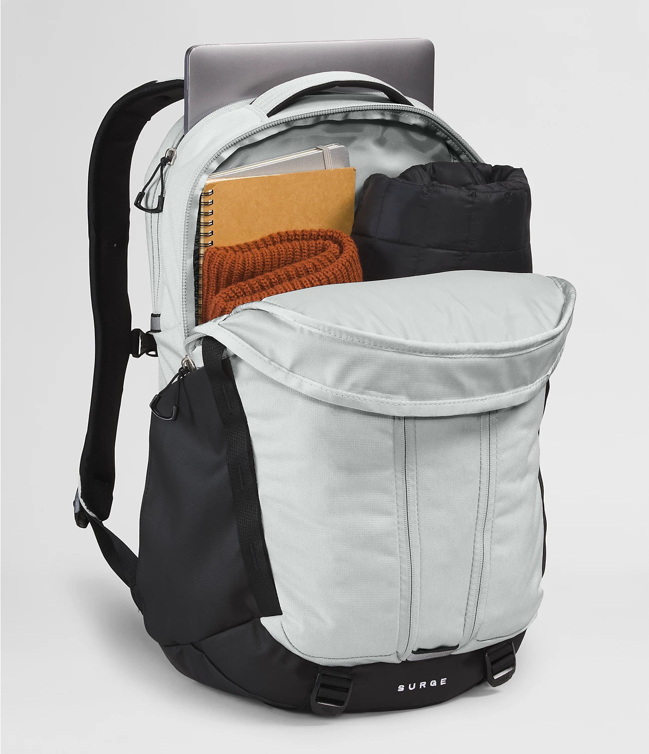 The North Face Surge Backpack - Lightweight Laptop Backpack for Men & Women, Water-Resistant Travel & Commuter Daypack for Work, School & Outdoor Adventures