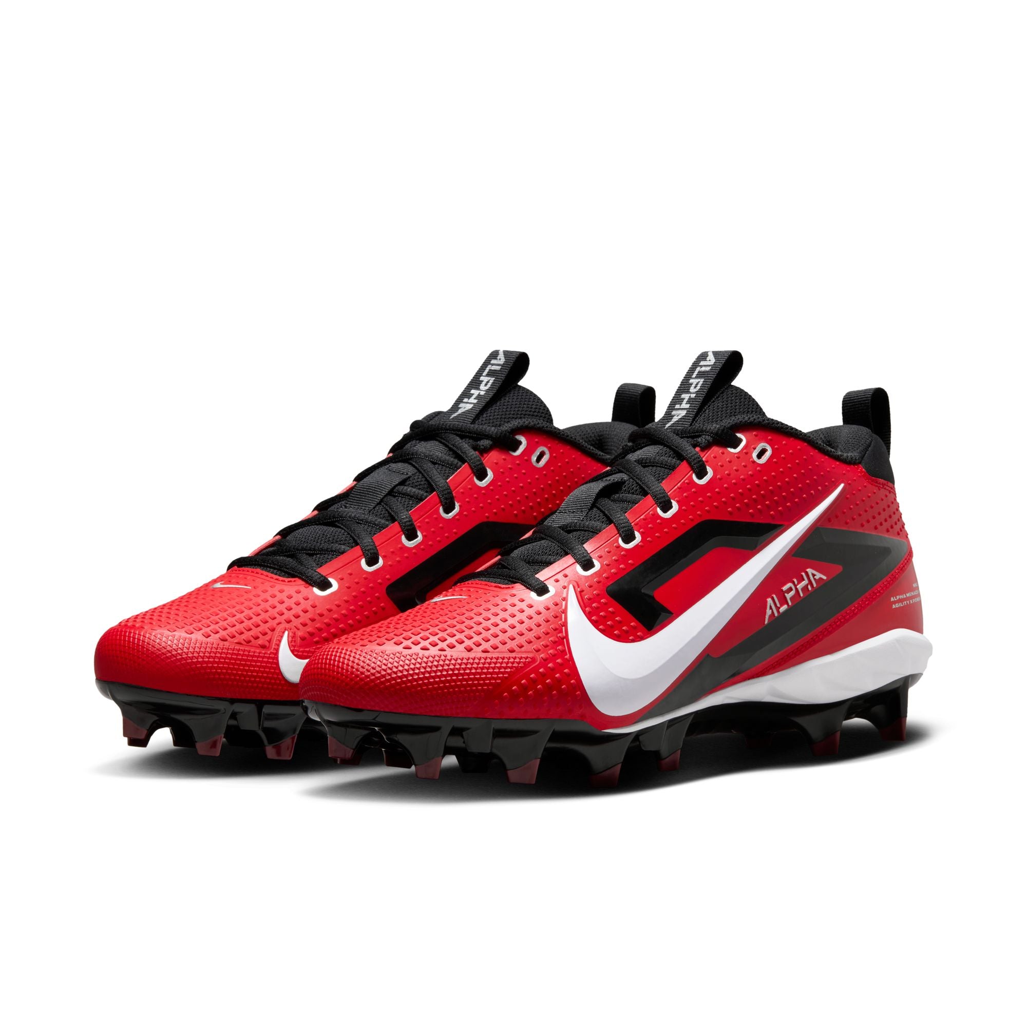 Nike Alpha Menace 4 Varsity Football Cleats for Men - Lightweight Traction Cleats for Football, Soccer & Field Sports | Perfect for Turf, Grass & Outdoor Games