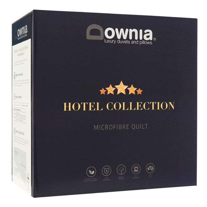 Premium Hotel Collection Microfiber Quilt by Downia - Ultra Soft Lightweight Bedding for All Seasons - Perfect for Home, Guest Room & Luxury Hotel Use