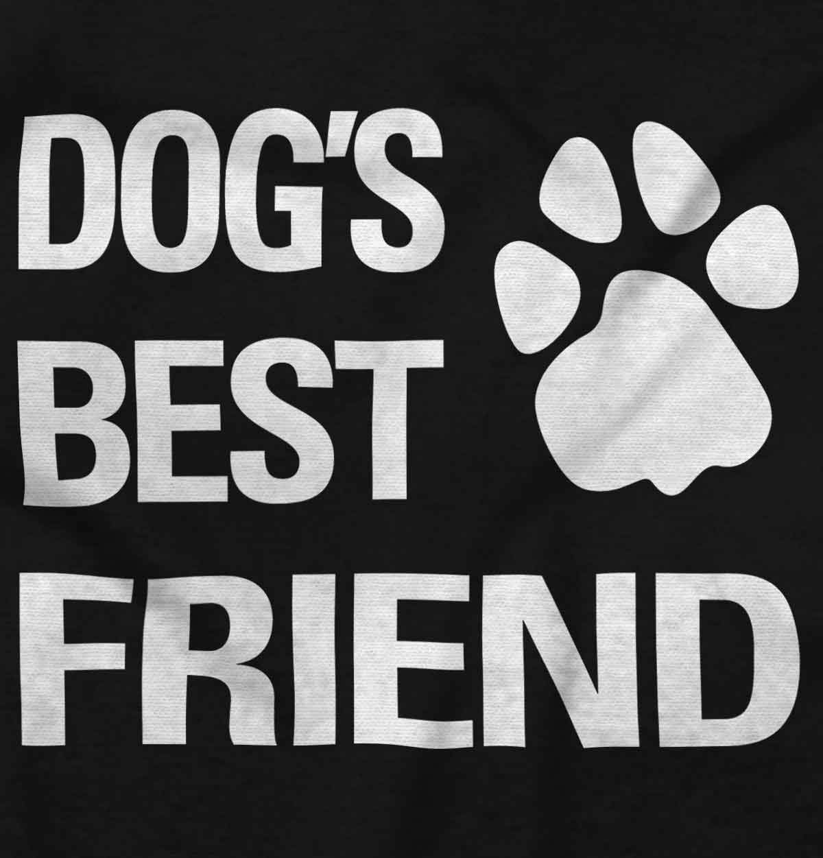 Brisco Brands Dogs Mans Best Friend Cute Baby Romper for Boys & Girls - Perfect for Playtime, Photo Shoots, and Family Outings