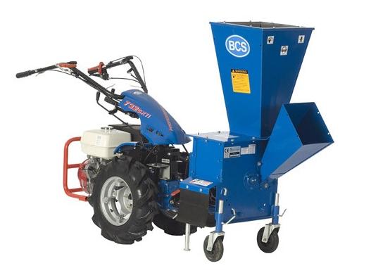 BCS PTO Chipper Shredder for Wood & Yard Waste - Heavy Duty Tractor Attachment for Landscaping & Farm Use