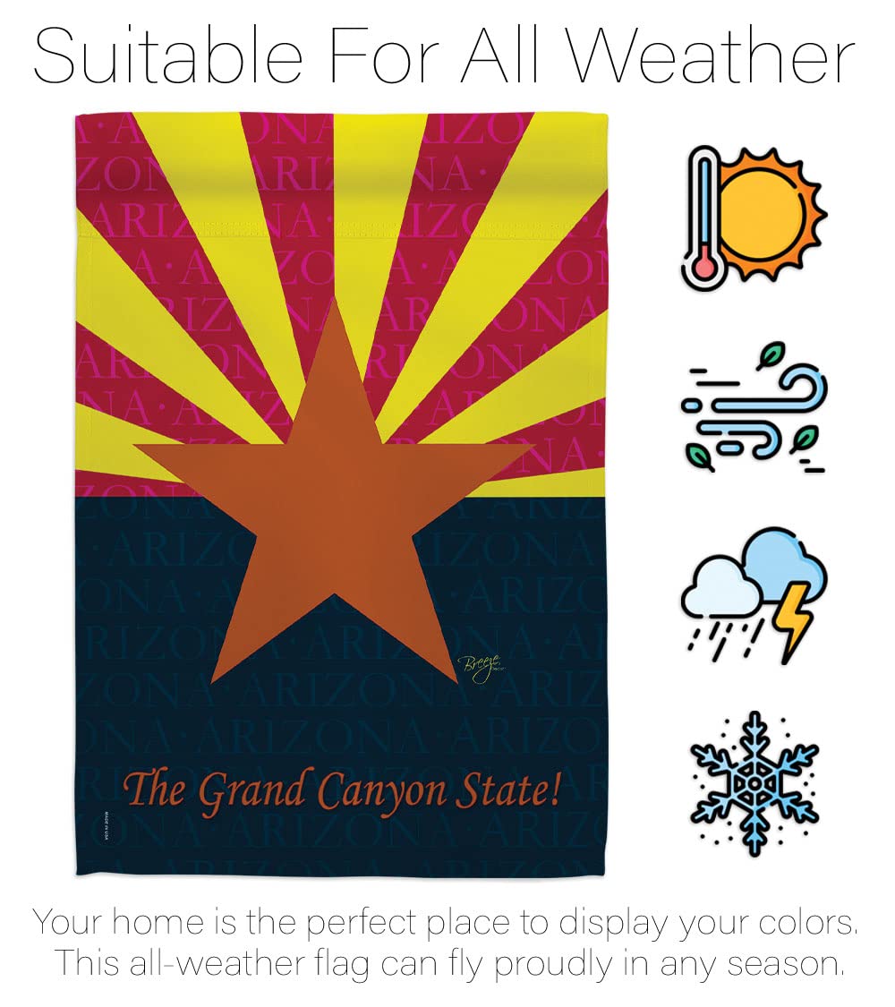 Arizona Americana Flag Set 28x40