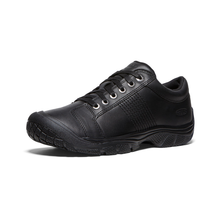 Men's PTC Oxford Shoes - Classic Black Dress Shoes for Business & Formal Wear | Comfortable & Stylish for Office, Weddings & Special Occasions