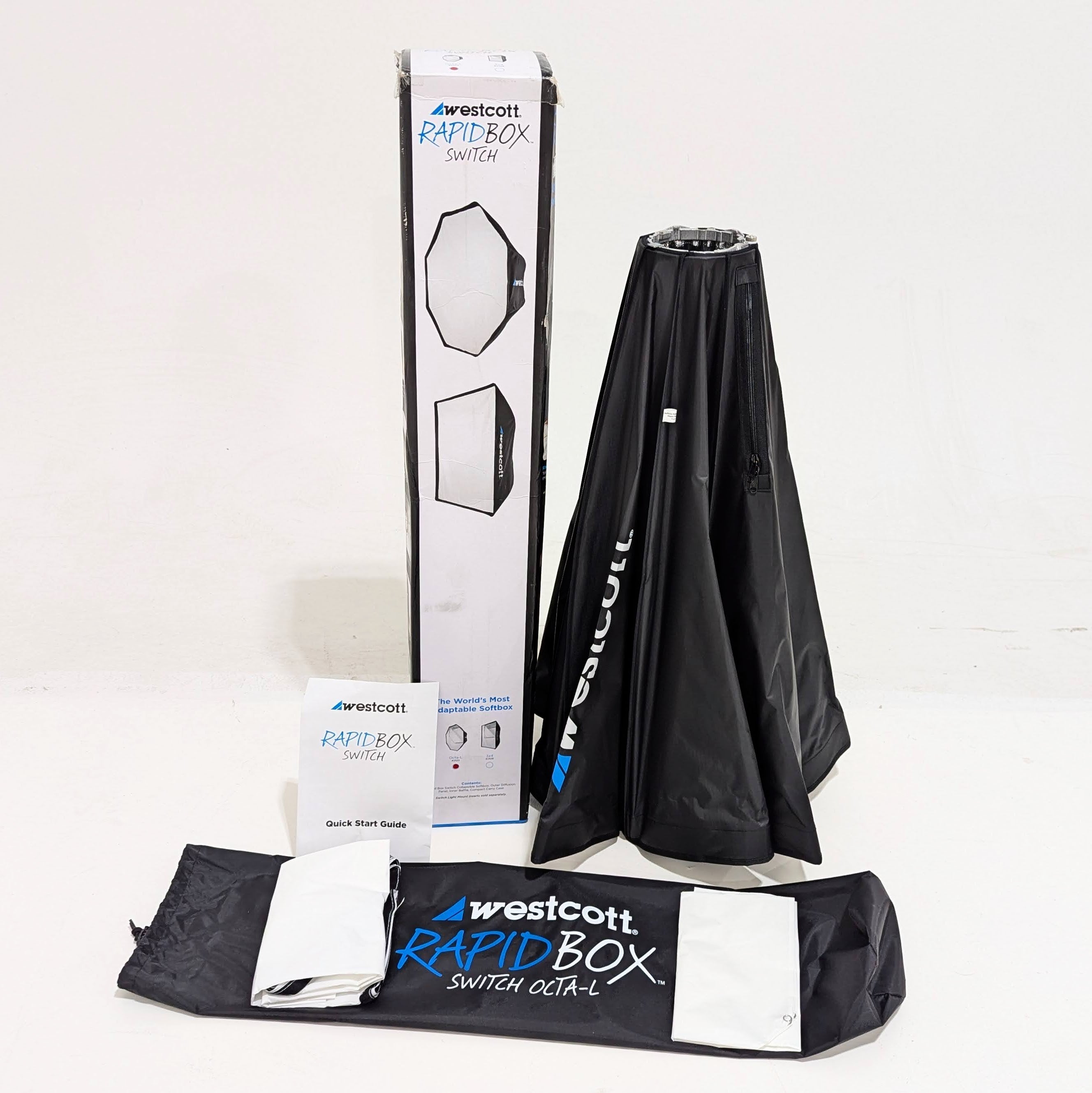 Westcott Rapid Box Switch Softbox Octa L - Open Box Excellent Condition | Professional Photography Lighting for Studio & Portrait Shoots