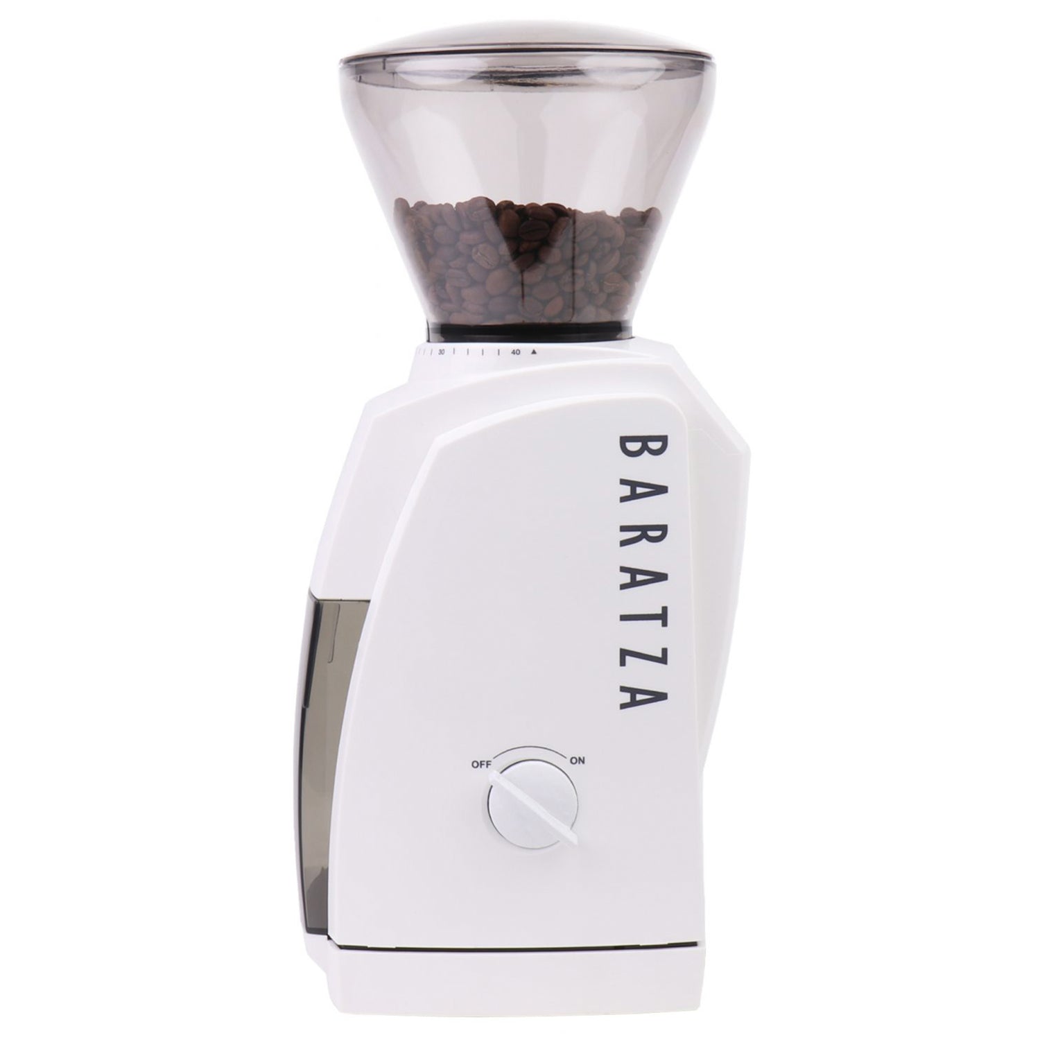 Baratza Encore Conical Burr Coffee Grinder - Premium Electric Coffee Bean Grinder for Espresso, Drip & French Press - White (Perfect for Home & Office Use)