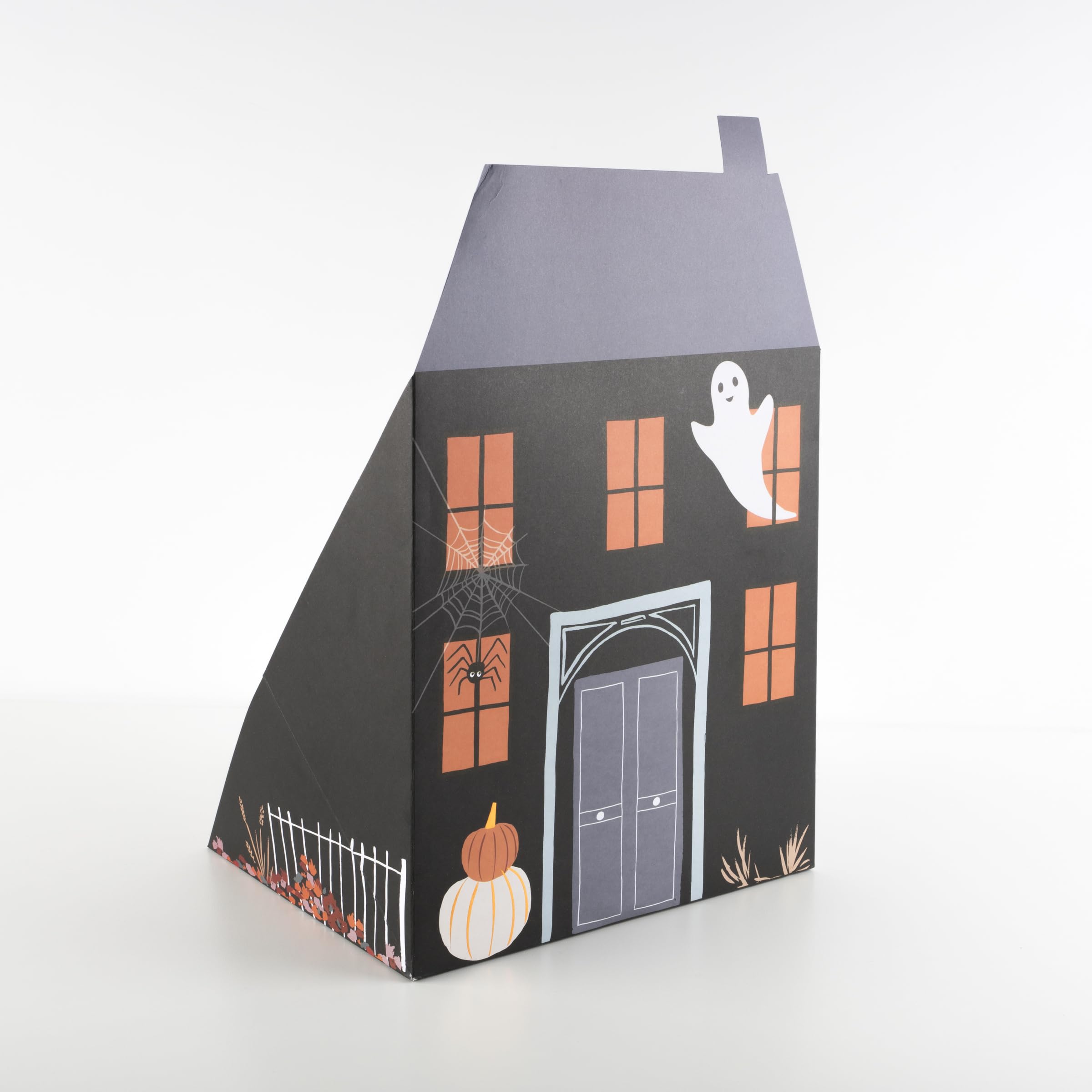 Meri Meri Halloween Paper Play House - DIY Haunted House Craft Kit for Kids, Spooky Party Decor, Pack of 1 | Perfect for Halloween Parties, Classroom Activities & Creative Play